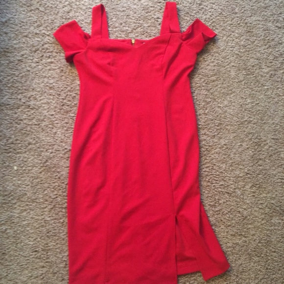 Red Homecoming Dress (Like-New) - Picture 2 of 5